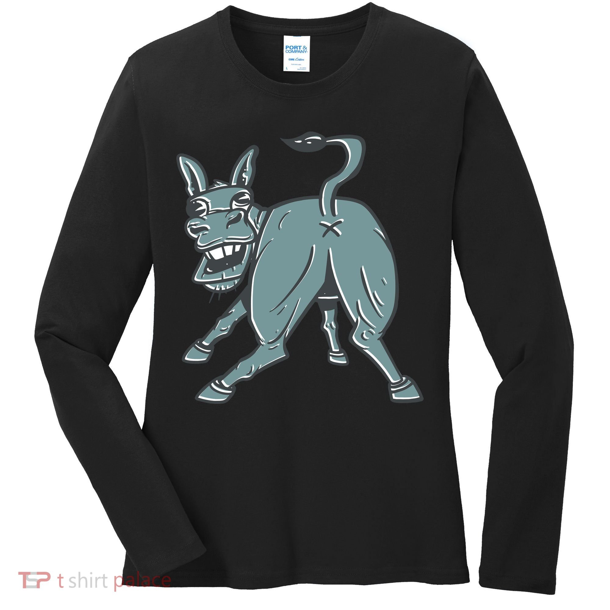 Amazing Donkey Butt Women's Long Sleeve Shirt