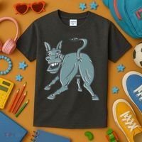 Amazing Donkey Butt Kids T-Shirt thumb 3