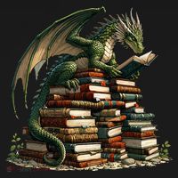 Distressed Bookworm Dragons Reading Book Dragons And Books T-Shirt thumb 7