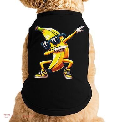Dab Banana Dancing Dabbing Banana Fruit Meme Doggie Tank