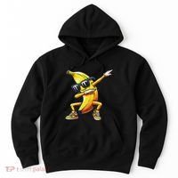 Dab Banana Dancing Dabbing Banana Fruit Meme Hoodie thumb 0