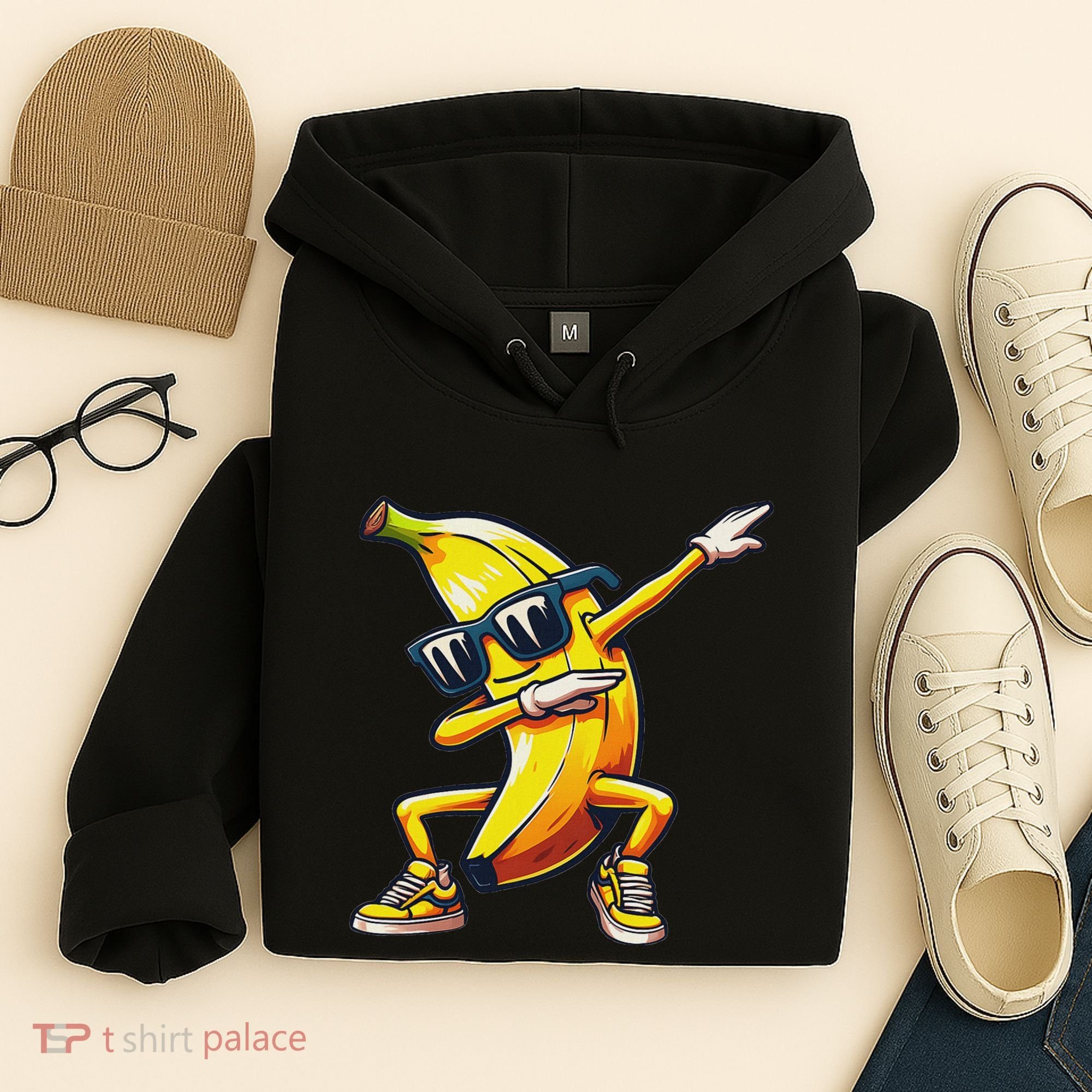 Dab Banana Dancing Dabbing Banana Fruit Meme Hoodie