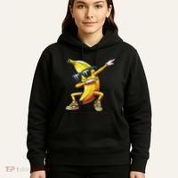 Dab Banana Dancing Dabbing Banana Fruit Meme Hoodie thumb 5