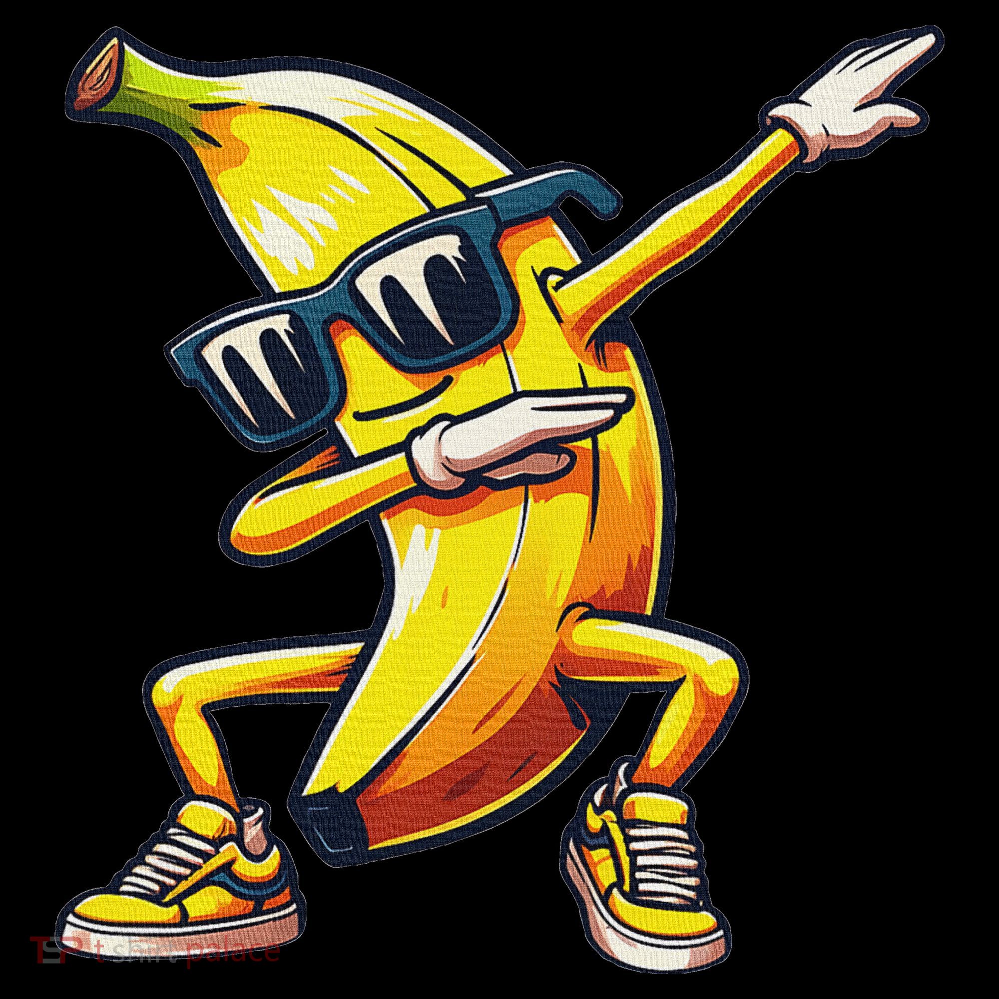Dab Banana Dancing Dabbing Banana Fruit Meme Hoodie