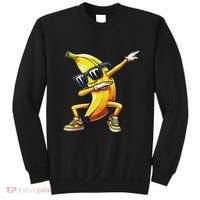 Dab Banana Dancing Dabbing Banana Fruit Meme Sweatshirt thumb 0