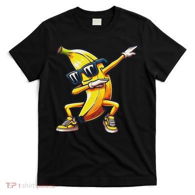 Dab Banana Dancing Dabbing Banana Fruit Meme T-Shirt