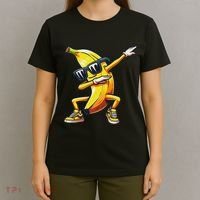 Dab Banana Dancing Dabbing Banana Fruit Meme T-Shirt thumb 4