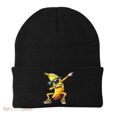 Dab Banana Dancing Dabbing Banana Fruit Meme Beanie