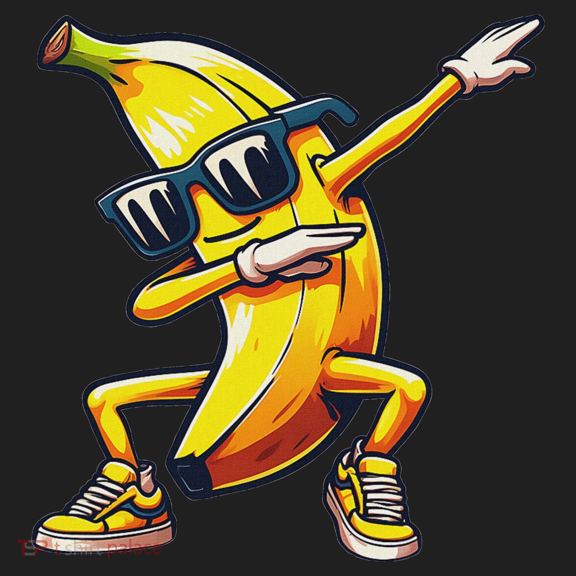 Dab Banana Dancing Dabbing Banana Fruit Meme Beanie