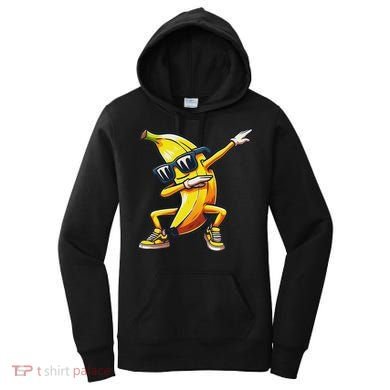Dab Banana Dancing Dabbing Banana Fruit Meme Women's Hoodie