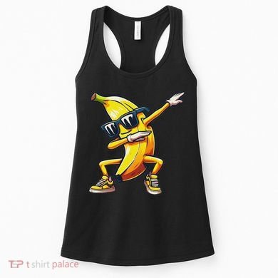 Dab Banana Dancing Dabbing Banana Fruit Meme Women's Tank Top