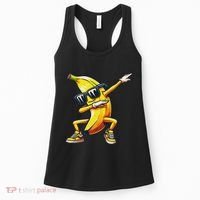 Dab Banana Dancing Dabbing Banana Fruit Meme Women's Tank Top thumb 0