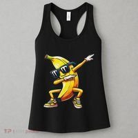 Dab Banana Dancing Dabbing Banana Fruit Meme Women's Tank Top thumb 3