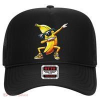 Dab Banana Dancing Dabbing Banana Fruit Meme Hat thumb 0