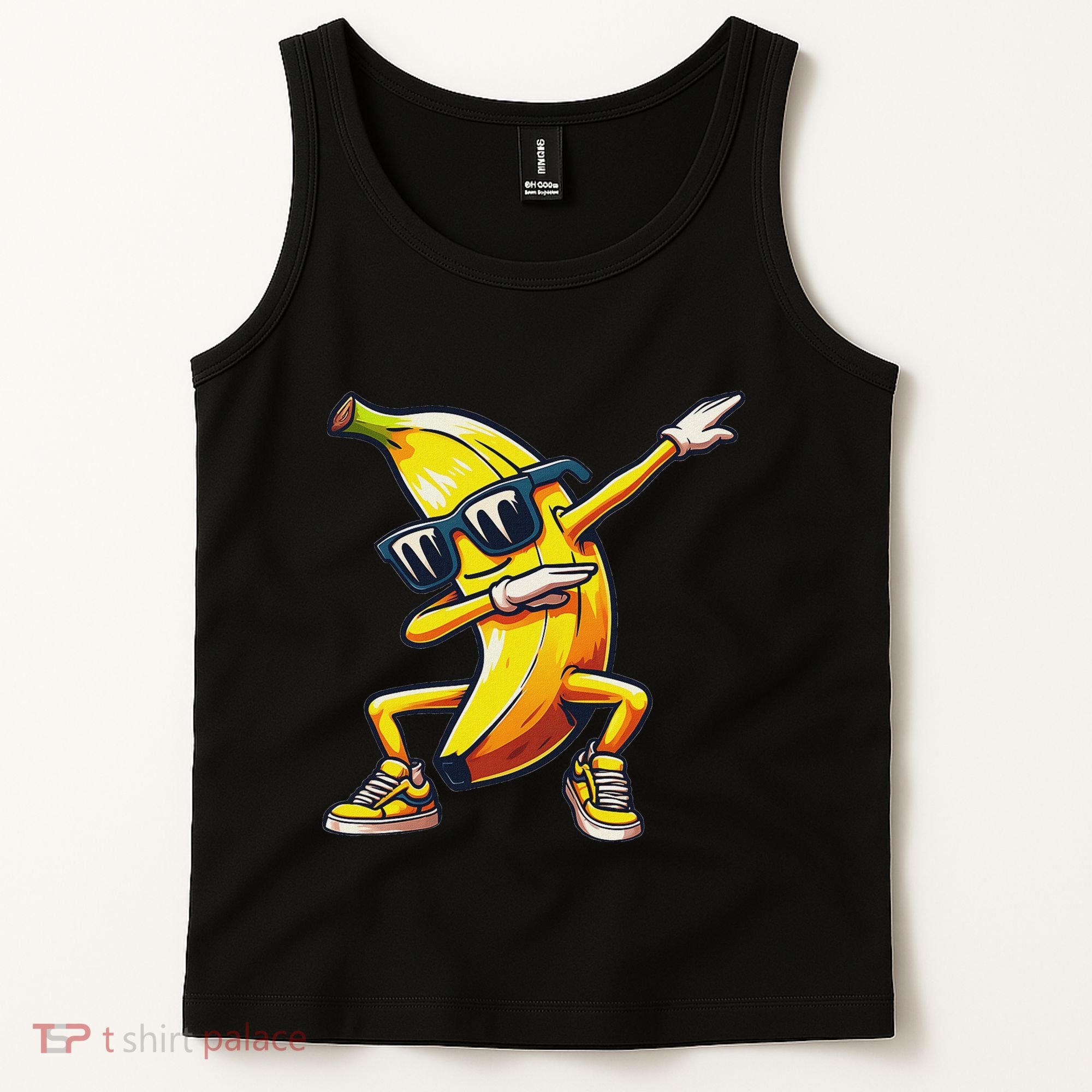 Dab Banana Dancing Dabbing Banana Fruit Meme Tank Top
