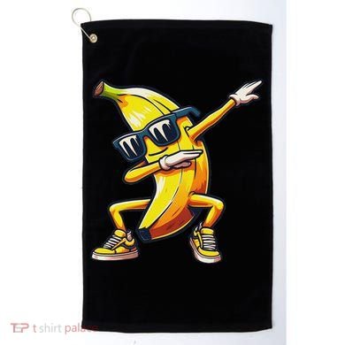 Dab Banana Dancing Dabbing Banana Fruit Meme Golf Towel