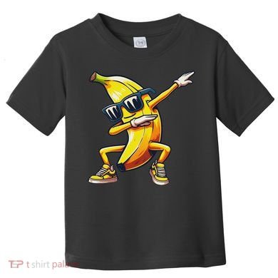 Dab Banana Dancing Dabbing Banana Fruit Meme Toddler T-Shirt