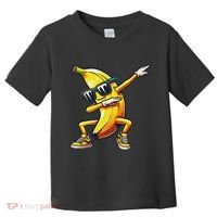 Dab Banana Dancing Dabbing Banana Fruit Meme Toddler T-Shirt thumb 0