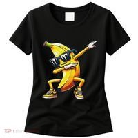 Dab Banana Dancing Dabbing Banana Fruit Meme Women's T-Shirt thumb 0