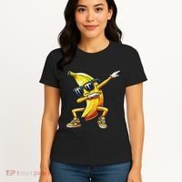 Dab Banana Dancing Dabbing Banana Fruit Meme Women's T-Shirt thumb 4