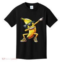 Dab Banana Dancing Dabbing Banana Fruit Meme Kids T-Shirt thumb 0