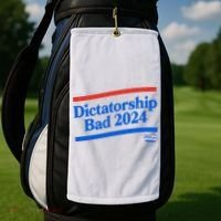 Dictatorship Bad Golf Towel thumb 2