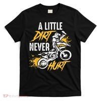 Dirt Bike Dirt Never Hurt Motocross T-Shirt thumb 0