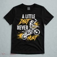 Dirt Bike Dirt Never Hurt Motocross T-Shirt thumb 5