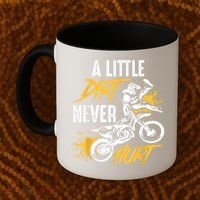 Dirt Bike Dirt Never Hurt Motocross Coffee Mug thumb 2