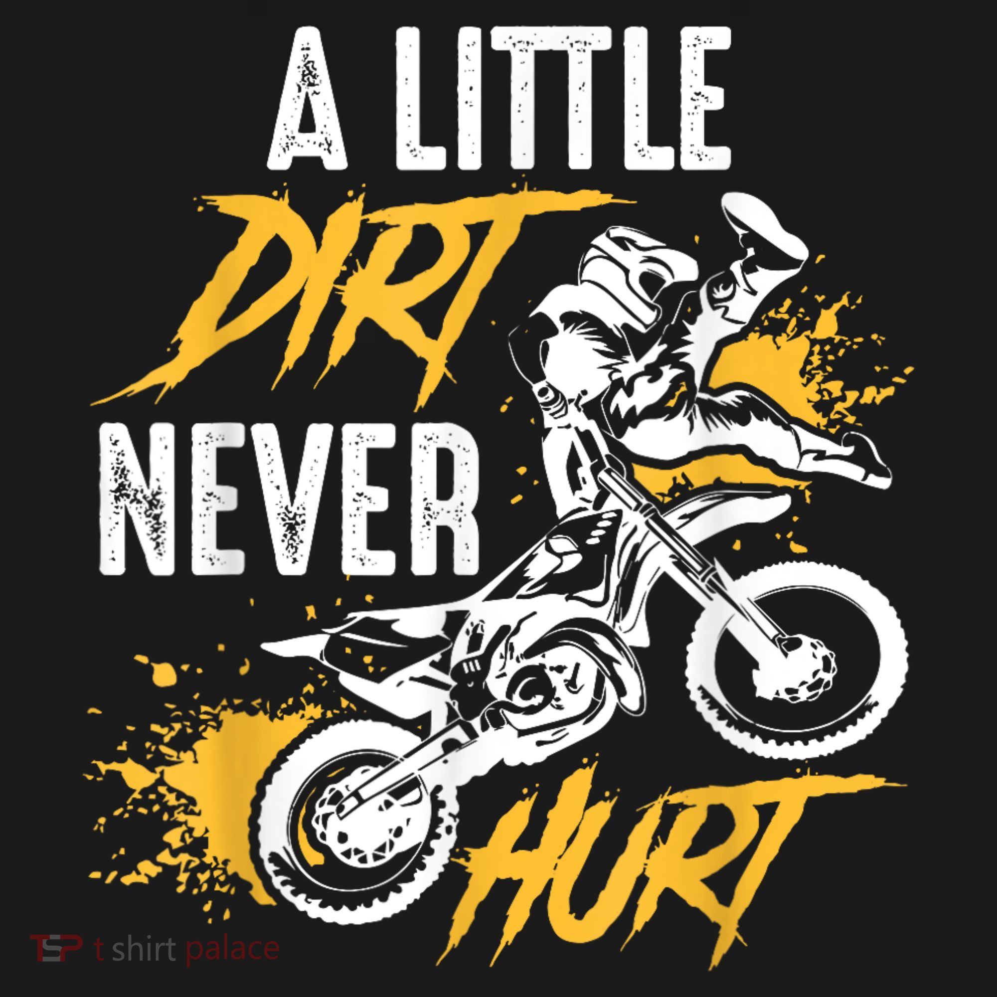 Dirt Bike Dirt Never Hurt Motocross Kids Sweatshirt