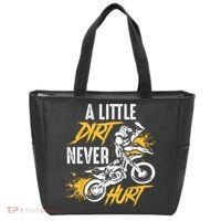 Dirt Bike Dirt Never Hurt Motocross Tote Bag thumb 0