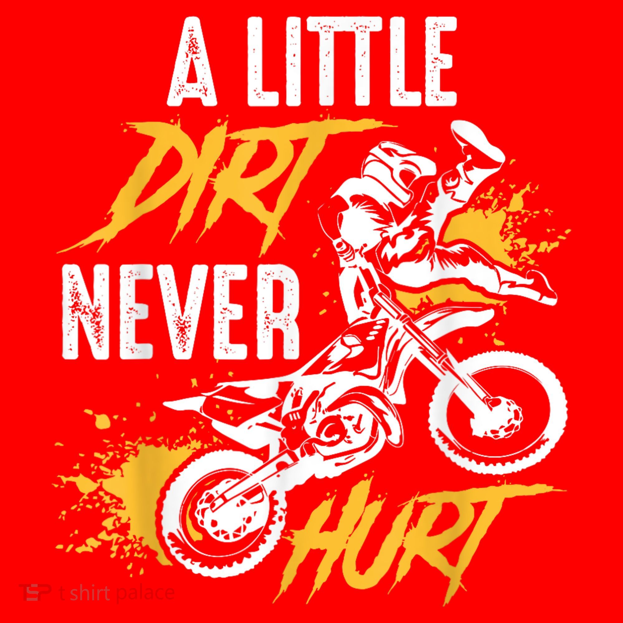 Dirt Bike Dirt Never Hurt Motocross Santa Hat