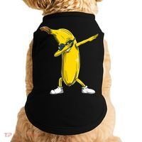 Dabbing Banana Dance Funny Doggie Tank thumb 0