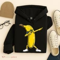 Dabbing Banana Dance Funny Hoodie thumb 4
