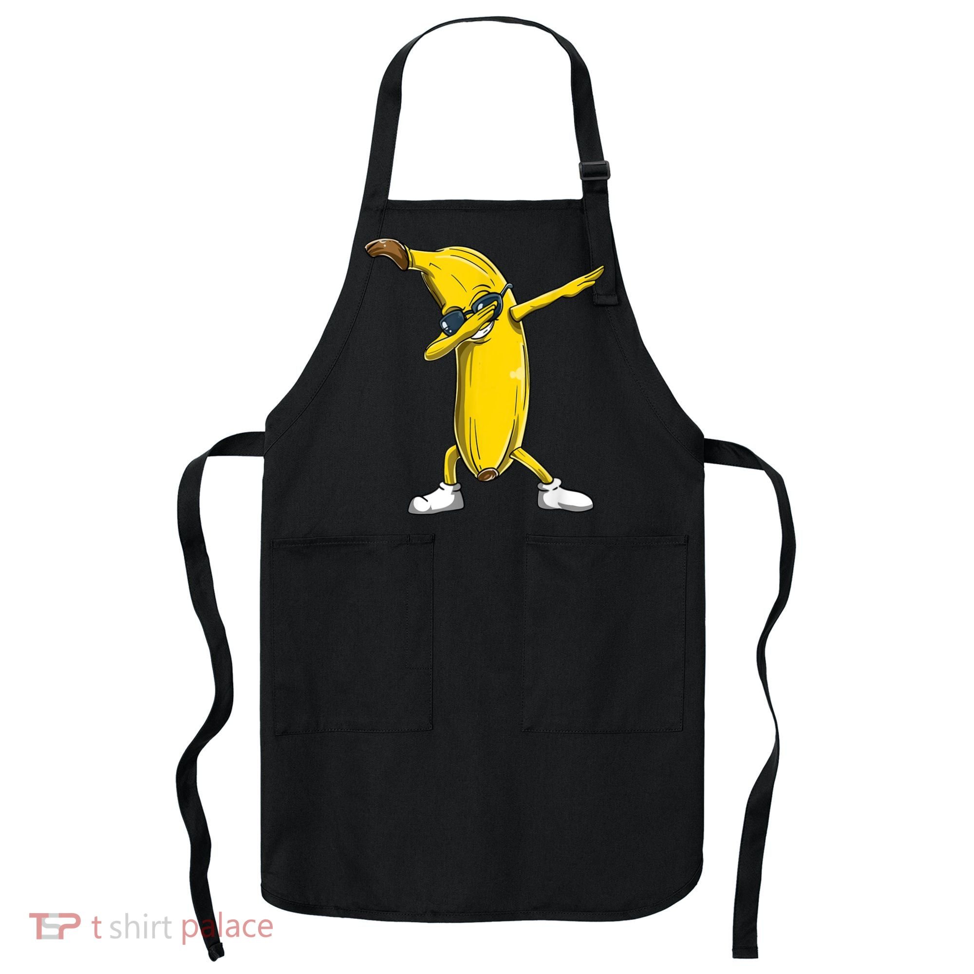 Dabbing Banana Dance Funny Apron