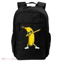 Dabbing Banana Dance Funny Backpack thumb 0