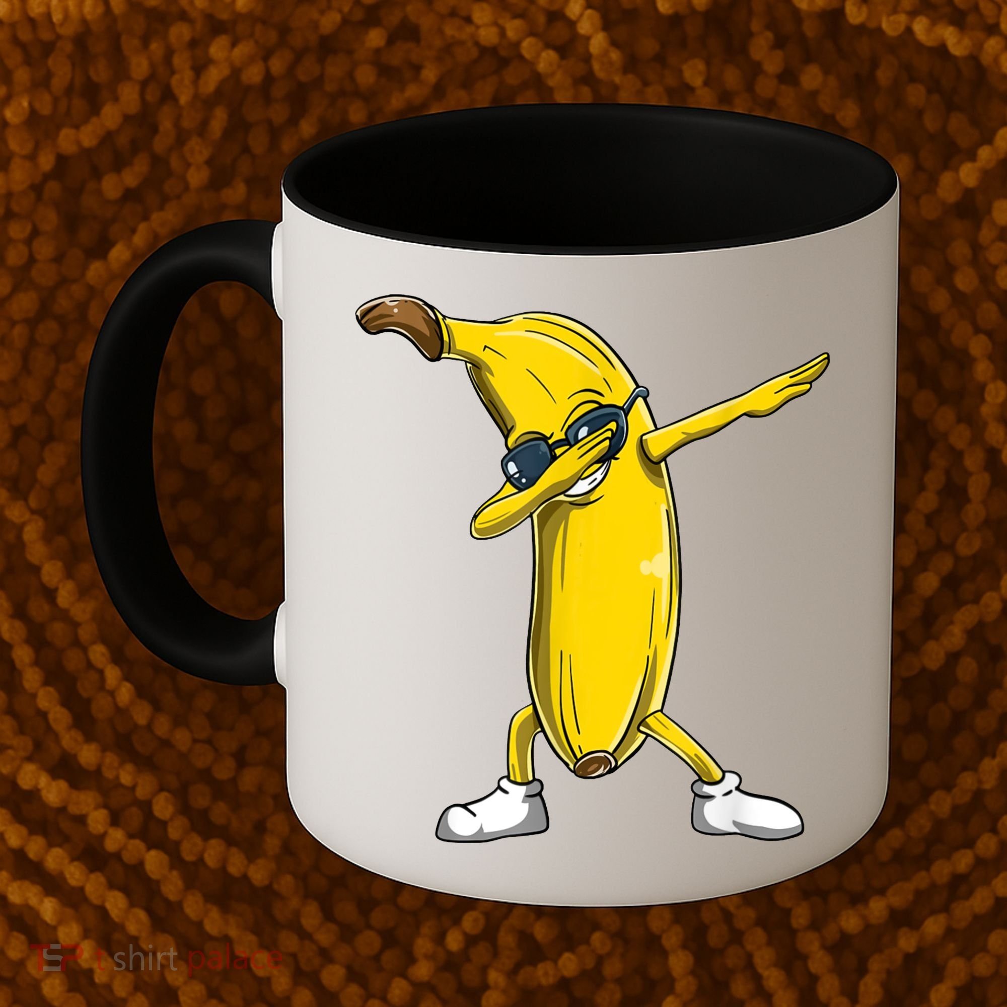 Dabbing Banana Dance Funny Coffee Mug
