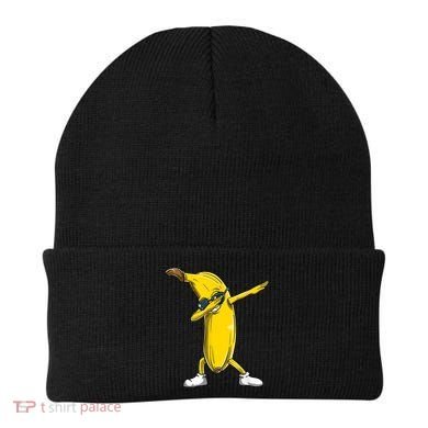 Dabbing Banana Dance Funny Beanie