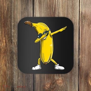 Dabbing Banana Dance Funny Coaster