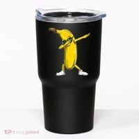 Dabbing Banana Dance Funny Tumbler thumb 0