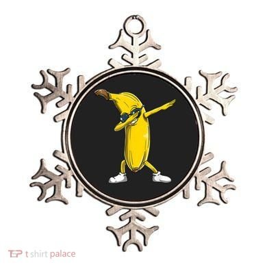Dabbing Banana Dance Funny Ornament