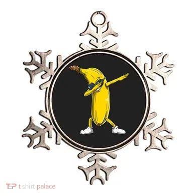 Dabbing Banana Dance Funny Ornament