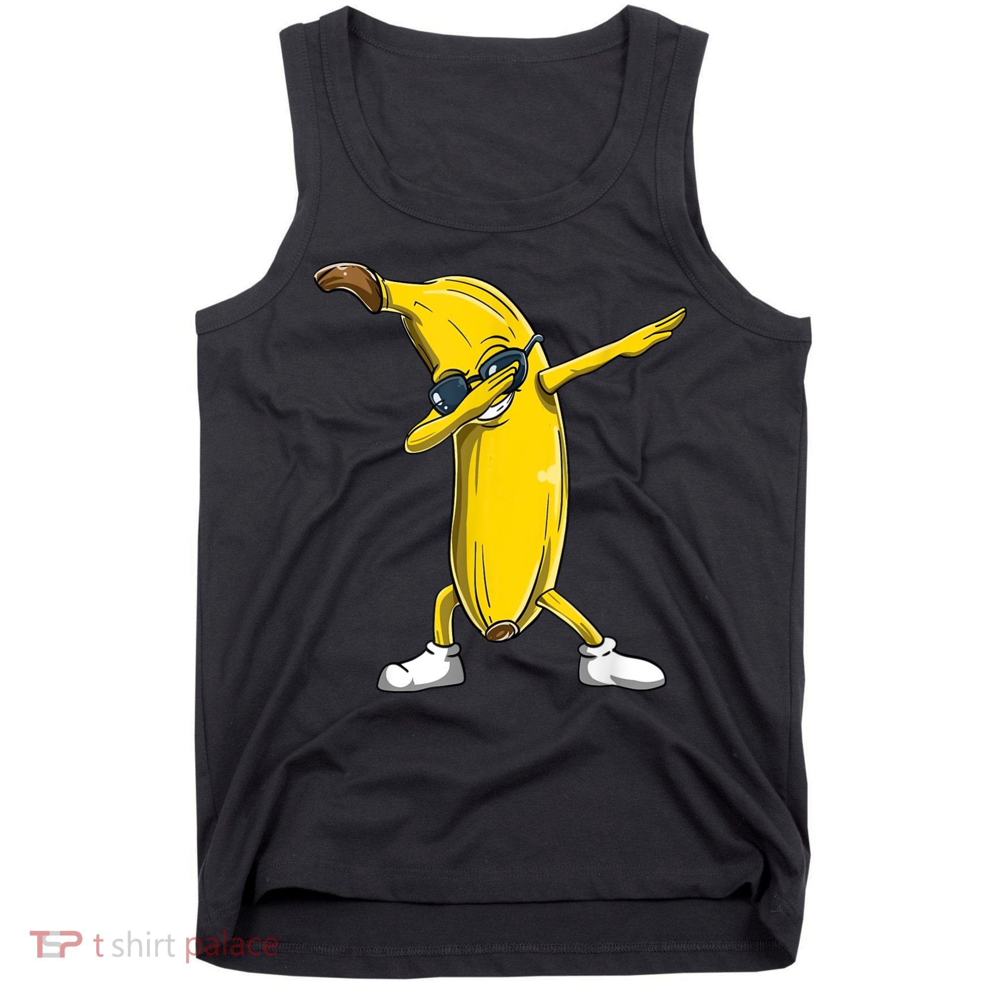 Dabbing Banana Dance Funny Tank Top