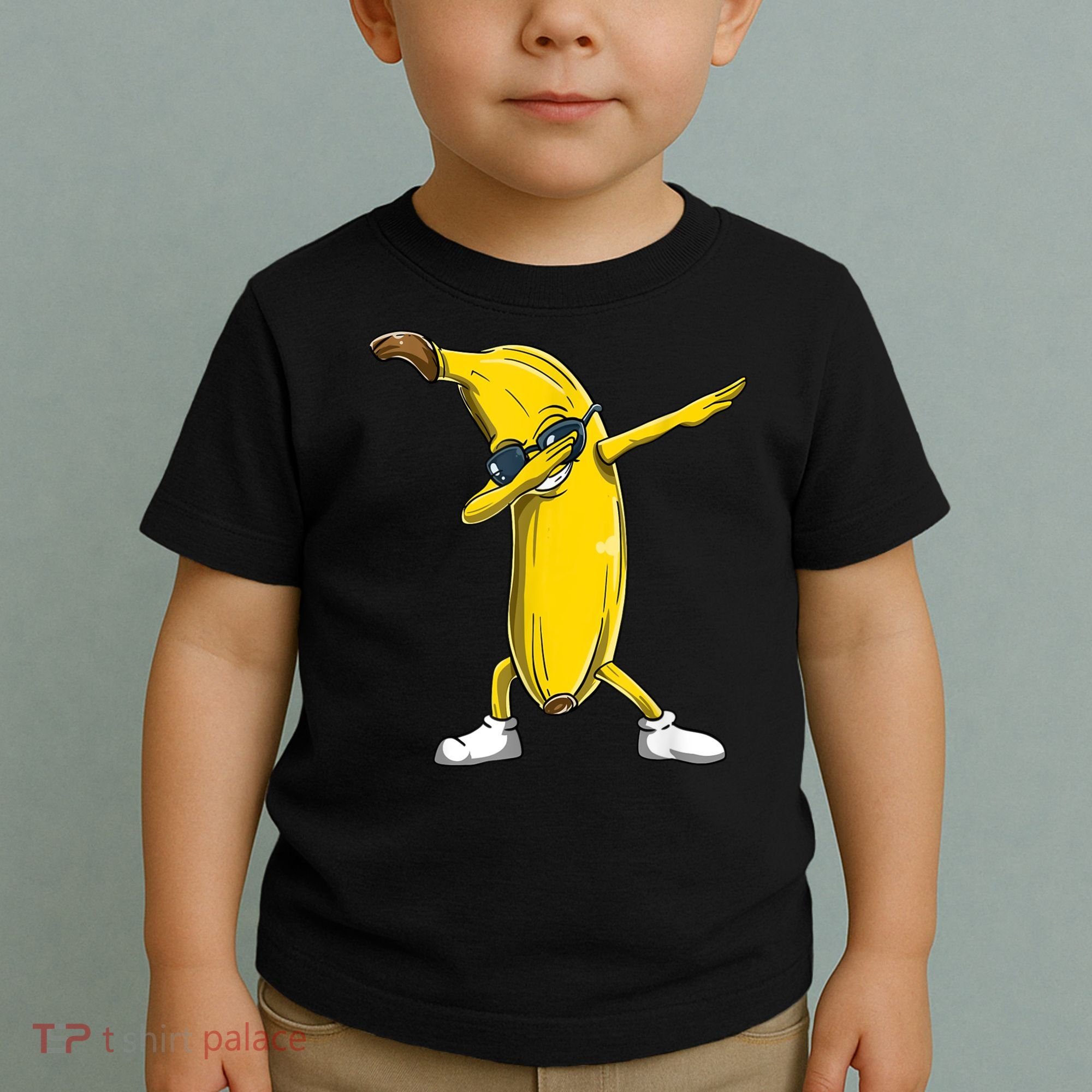 Dabbing Banana Dance Funny Toddler T-Shirt