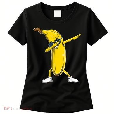 Dabbing Banana Dance Funny Women's T-Shirt