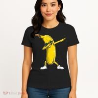 Dabbing Banana Dance Funny Women's T-Shirt thumb 4