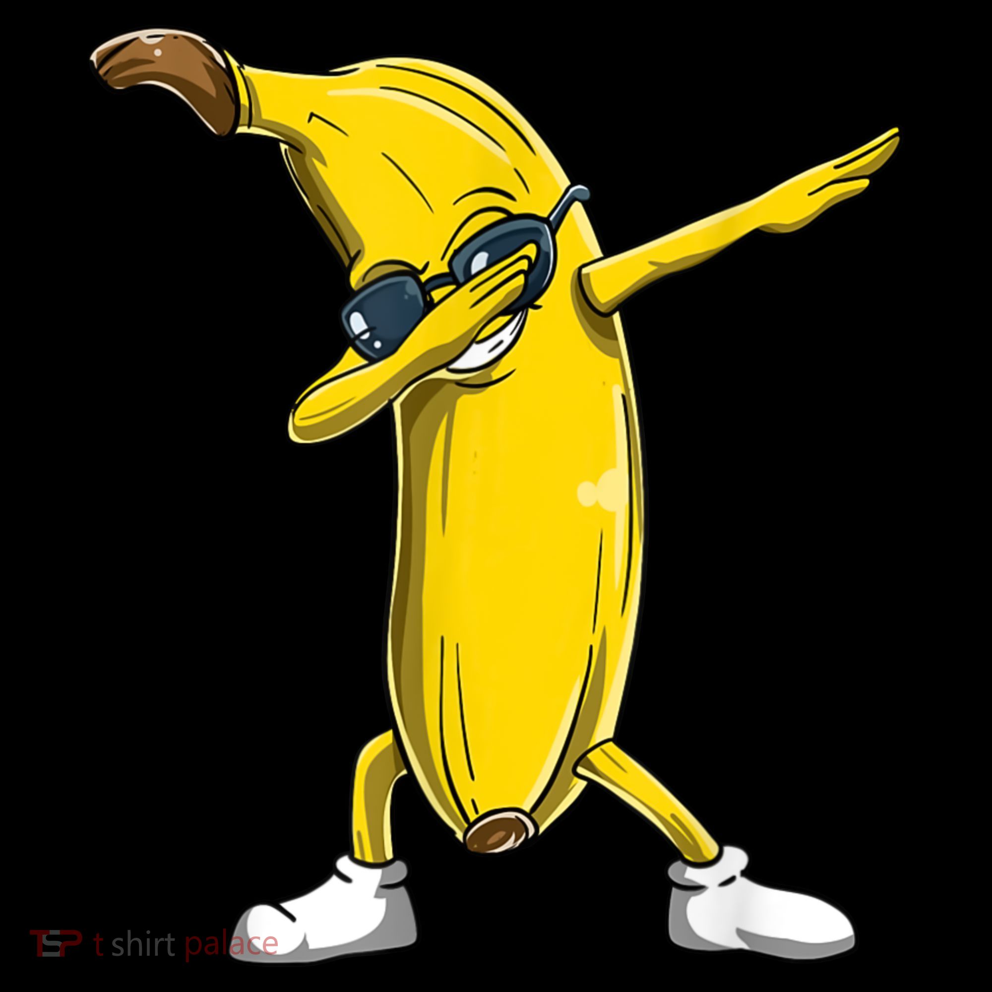 Dabbing Banana Dance Funny Kids Sweatshirt