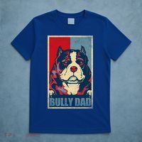 Dog Bully Dad Vintage American Bully Dad Great Gift T-Shirt thumb 5