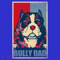 Dog Bully Dad Vintage American Bully Dad Great Gift T-Shirt thumb 7