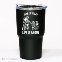 Dirt Bike Dad Motocross Motorcycle Biker Father And Son Tumbler thumb 0